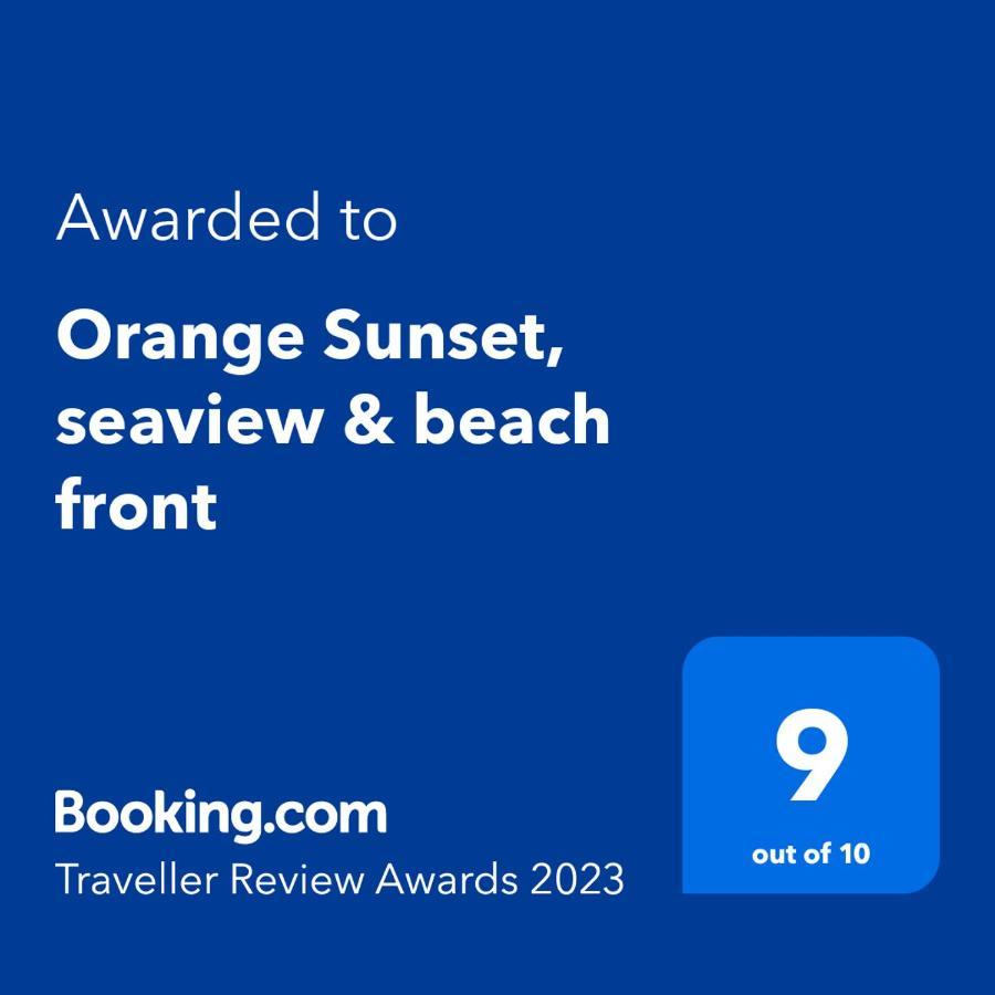 Orange Sunset, Seaview & Beach Front Alghero Exteriér fotografie